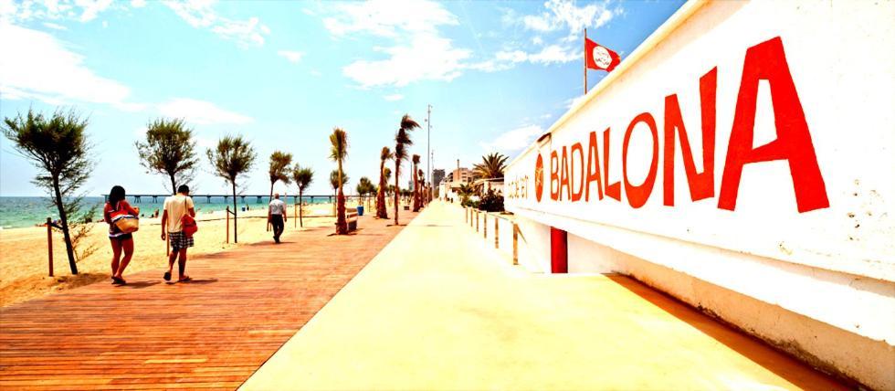 Barcelona Playa Badalona Y Metro Apartment Luaran gambar